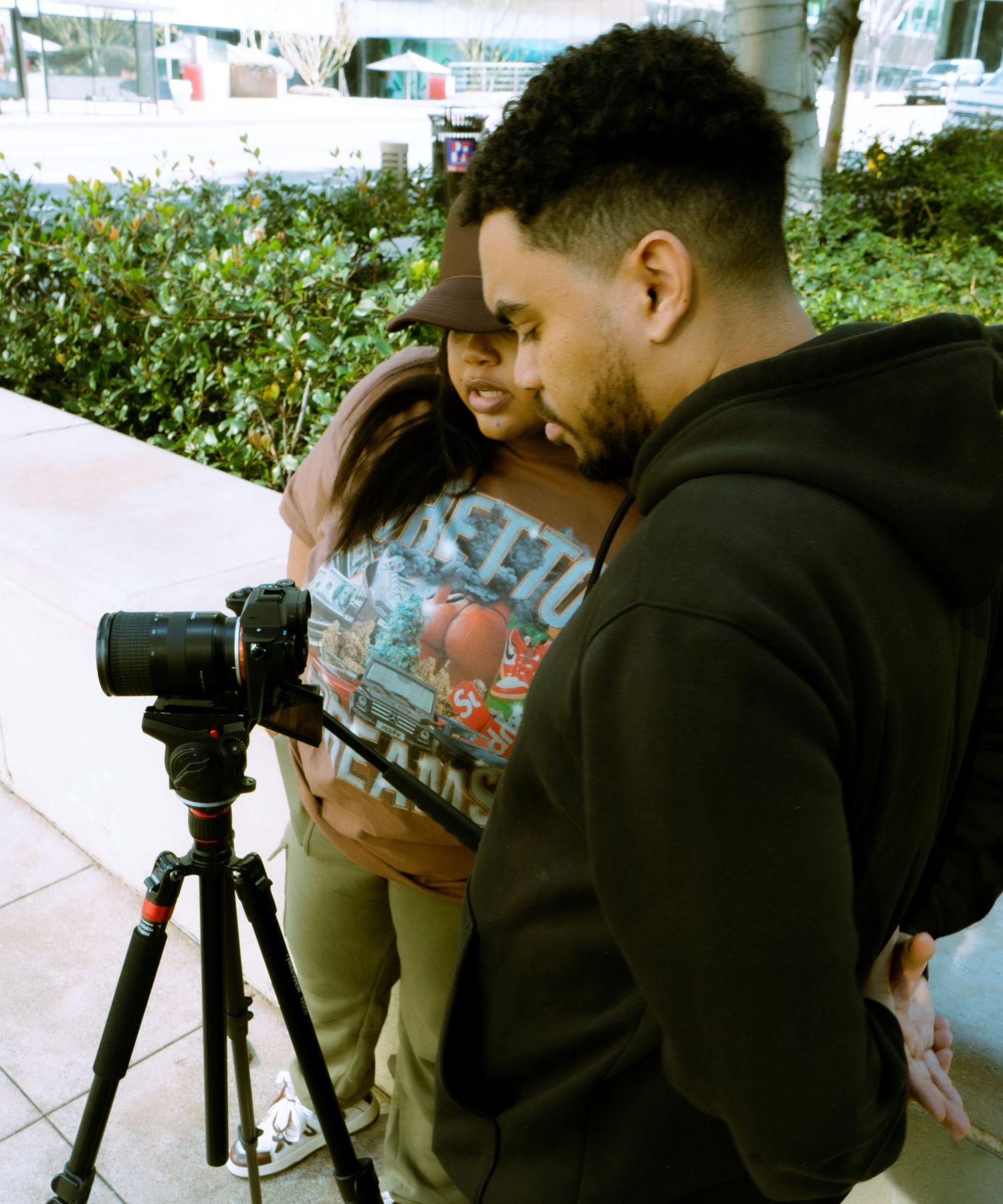 Behind the scenes of a Collective Vision Productions film shoot